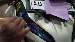 CARA PASANG SENDIRI STIKER LAMPU HONDA VARIO 125/150, MUDAH DAN LOW BUDGET