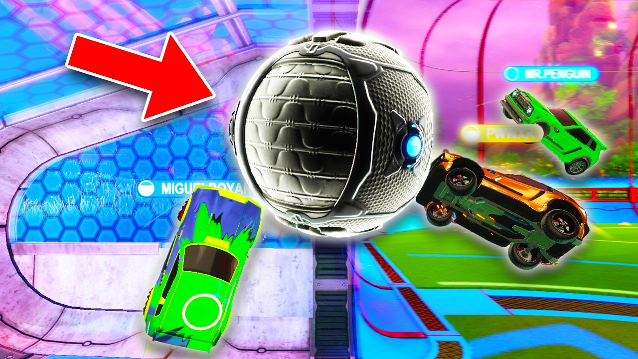 1 in 1,000,000 Moments in Rocket League! #53 (TOP 100)