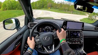 2022 Lexus LX 600 F Sport Handling - POV First Drive (Binaural Audio)