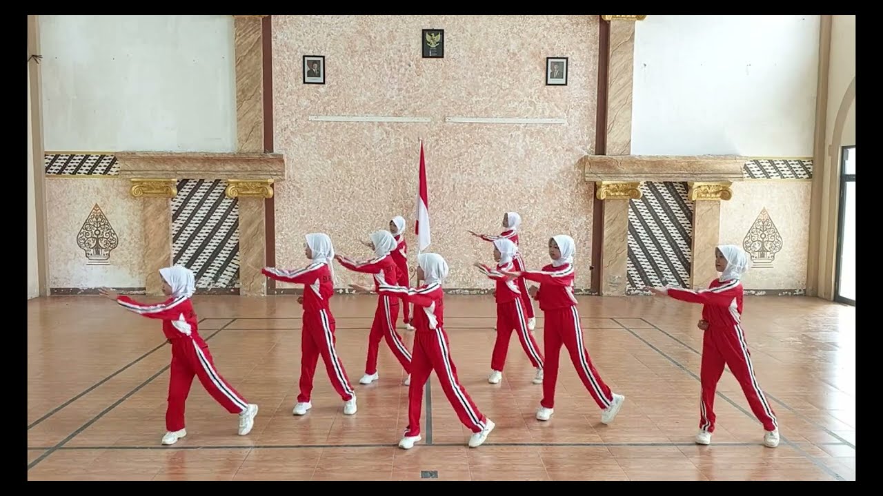 Lomba Senam Anak Indonesia Hebat 2025_SDN Megulungkidul_Jawa Tengah