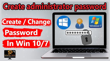How to create administrator password windows 10 || Change administrator password in windows 10