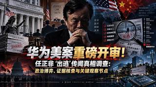 华为美案重磅开审！任正非“出逃”传闻真相调查：政治博弈、证据核查与关键观察节点|情报部门的特别训练？|统一口径|#华为 #任正非 #美中博弈 #华为受审 #孟晚舟 #三层天视角