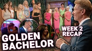 The Golden Bachelor Week 2 Recap: Theresa Gets First Date, Nancy Gets Group Rose, 3 Ladies Sent Home