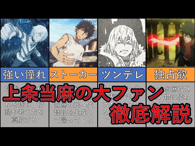とある魔術の禁書目録】メインヒロイン顔負け⁉上条当麻が大好きすぎる