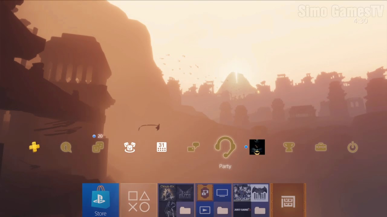Journey Static Theme - PS4 Theme
