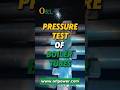 Hydrostatic pressure test conducted on boiler products before shipment. #boiler #industrialboiler