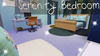 The Sims 4: Room Build | Serenity Bedroom | Speed Build With Custom Content