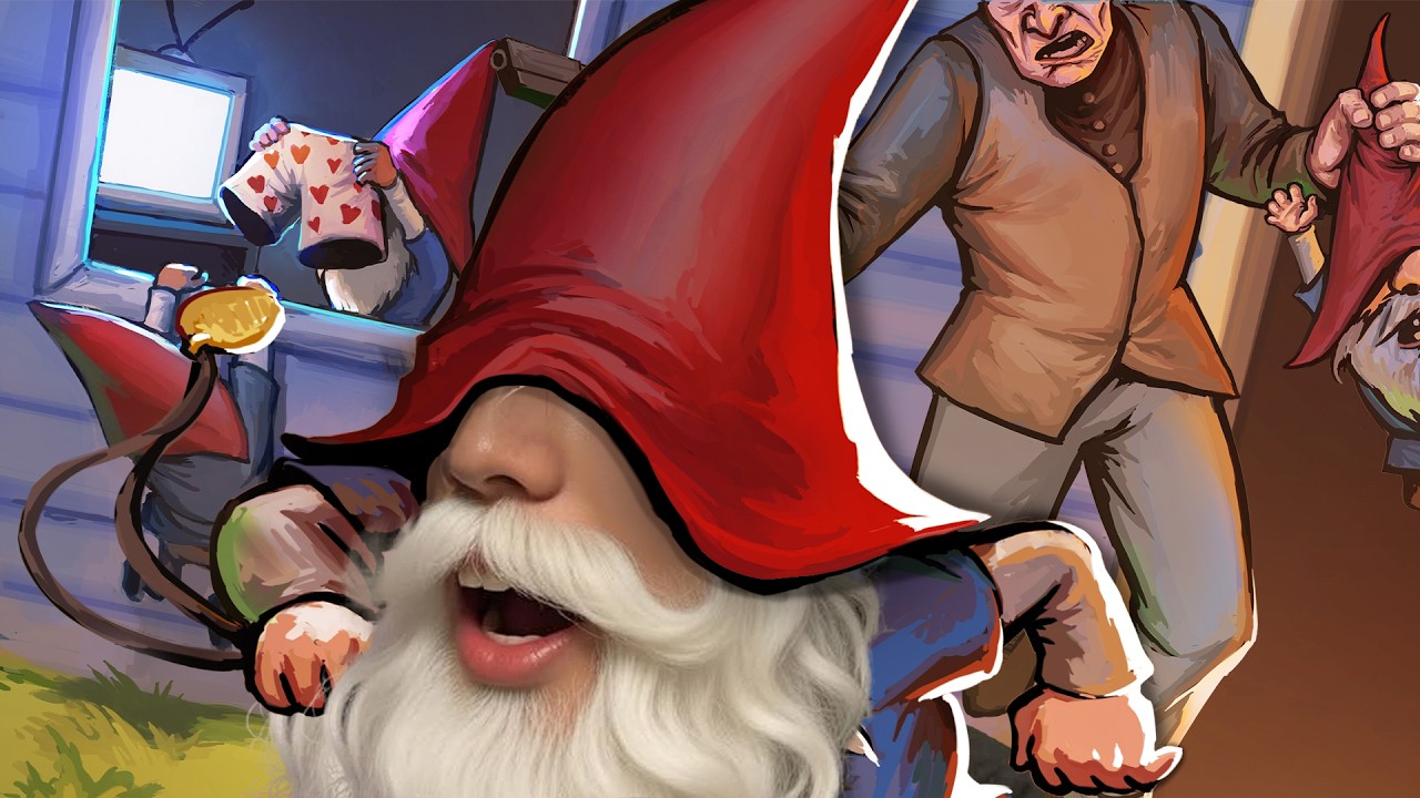 OS PIORES LADRÕES DO JARDIM!!! - Burglin' Gnomes
