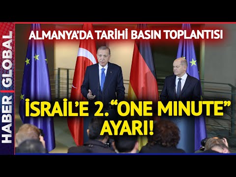 Cumhurbaşkanı Erdoğan'dan Almanya'da Tarihi Açıklamalar! Erdoğan - Scholz Ortak Basın Toplantısı