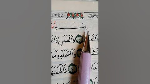 سورة الشمس الشيخ علاء عقل