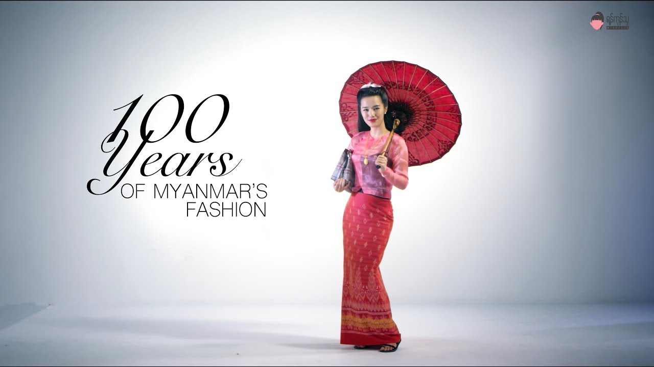 burmese fashion dress Burmese clothing