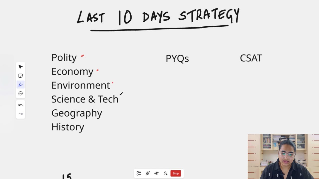 Last 10 Days Strategy for UPSC Prelims 2025 | CSE | Revision Plan - YouTube