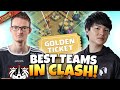 Queen walkers vs ms esports  best 2 teams in clash of clans war for 50000 and golden ticket