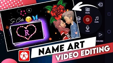 New Kinemaster Name Art Editing | WhatsApp Status Video Editing | Usama Rajput.