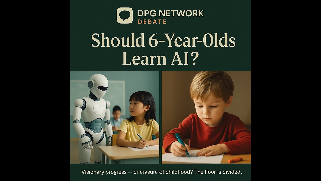 Should 6-Year-Olds Learn AI? | Loop Speak™ Debate (DPG Network™)