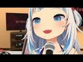 Gawr Gura sings Houshou Marine - Shinkiro AI upscale UNARCHIVED KARAOKE