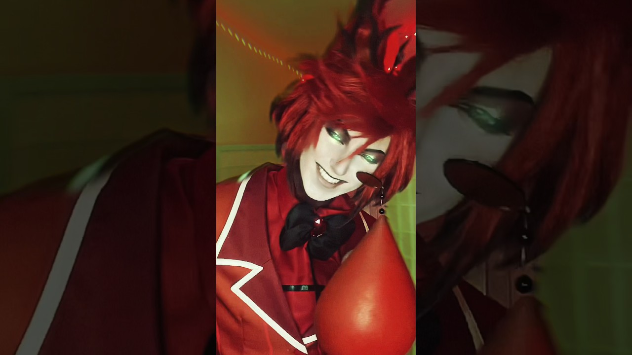 Love him #hazbinhotel #hazbinhotelcosplay #cosplayer #alastorcosplay