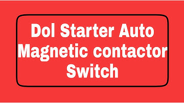 Simurelay.dol starter auto switch connection with motor controlling magnetic switch Bangla