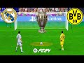 DORTMUND VS REAL MADRID ! RONALDO V MESSI ! FIFA 24 PENALTY SHOOTOUT ! UCL FINAL PENALTIES