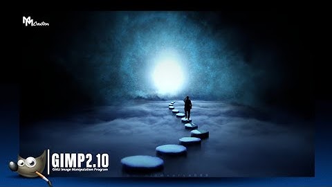 Cloud Above Manipulation effect in GIMP - GIMP Tutorial | Photoshop editing in GIMP | Codingcreator