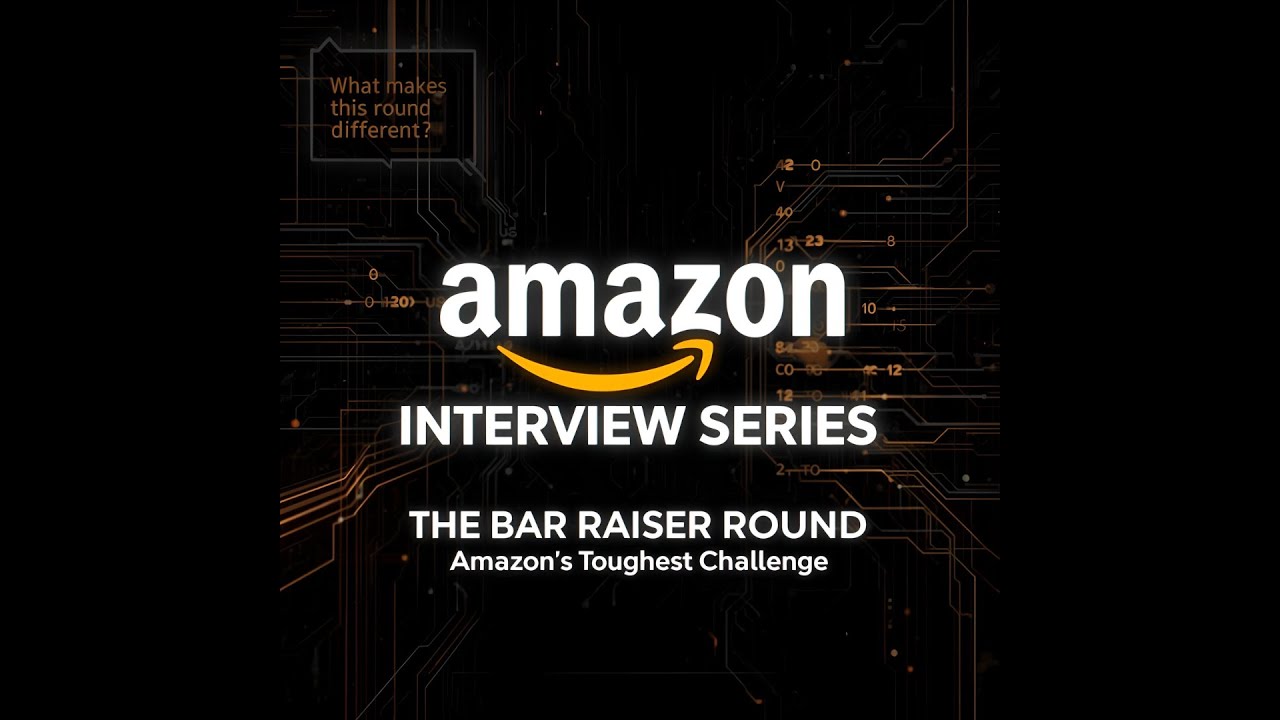 Amazon Bar Raiser Round 🔥 How to Crack the Toughest Interview Round ...