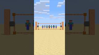 Help Herobrine To Win The Who Can Stay Inside