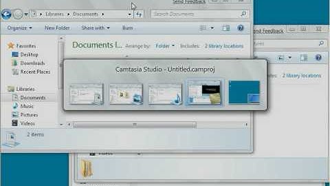Windows 7 - Aero Peek, Aero Shake and Flip 3D