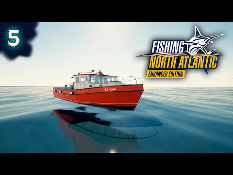 Видео: Fishing North Atlantic - Новое судно, новый способ лова ! [#5]