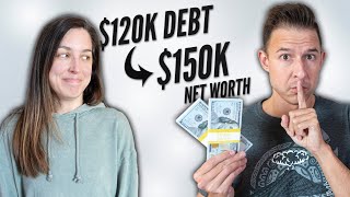 $120k in Debt, Now Debt Free With $150k Net Worth | How We Did it and How Long it Took by Mike and Brit 3,917 views 2 years ago 19 minutes