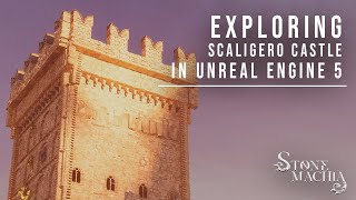 Exploring Sirmione's Scaligero Castle in Unreal Engine 5 (STONEMACHIA) screenshot 5