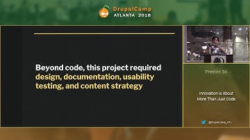 Keynote - Innovation is About More Than Just Code - Preston So