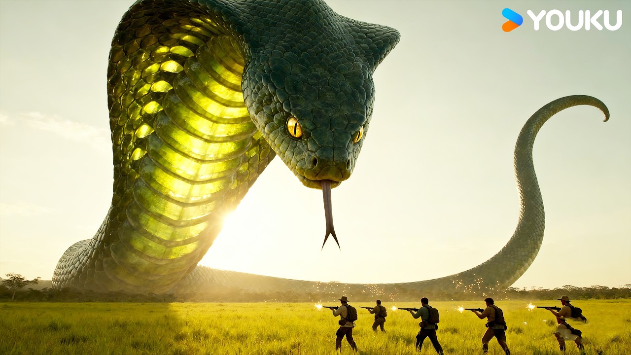 👑🐍King Cobra blocked the expedition's path! | Jurassic Revival | YOUKU MONSTER MOVIE