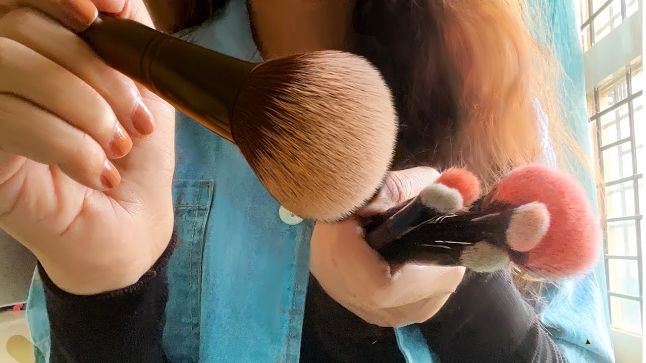 ASMR Doing your makeup 💄 up close personal Attention (no talking)