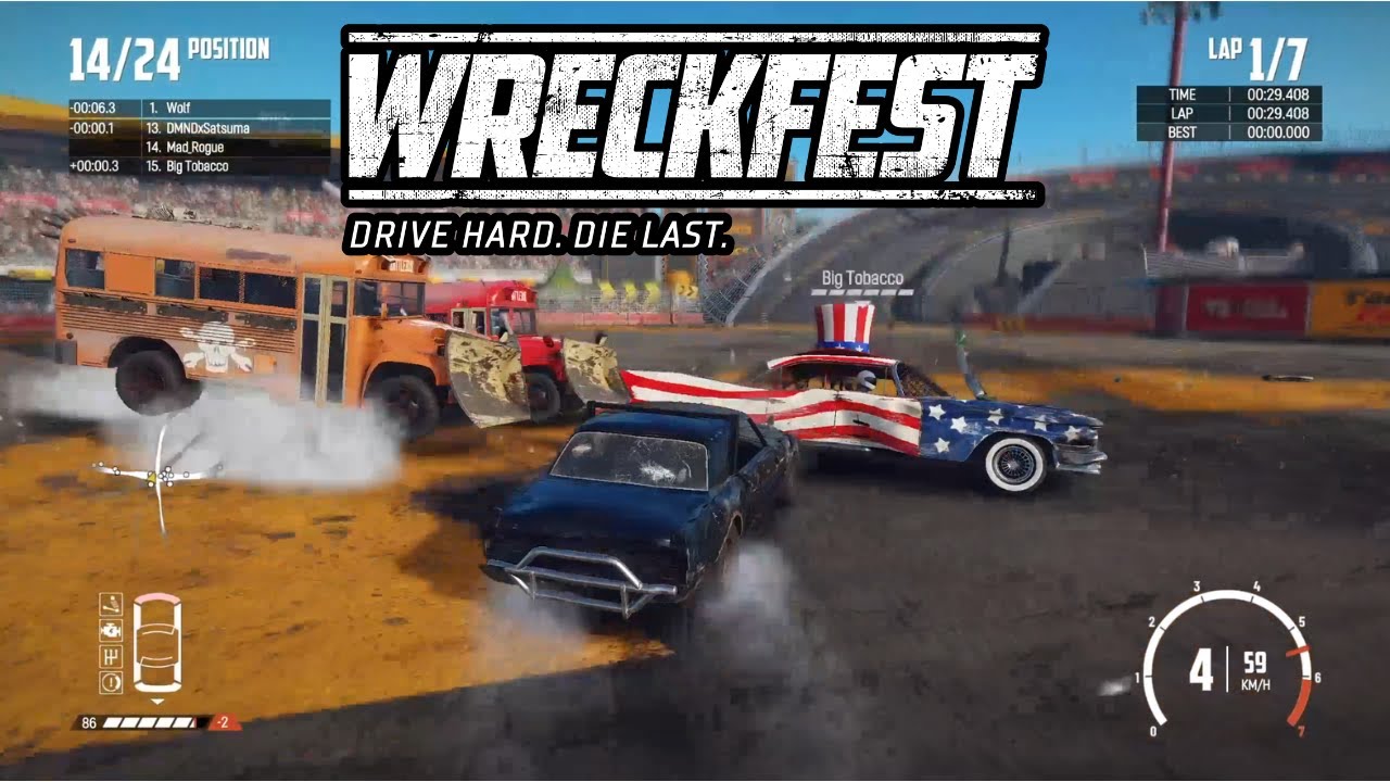 WRECKFEST Multiplayer Crashes (Compilation #24) - YouTube