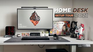 The MODERN Home Office Setup – DIY Transformation + Desk Tour