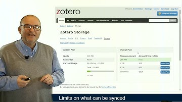 Referencing 6 Zotero   Sync and collaboration