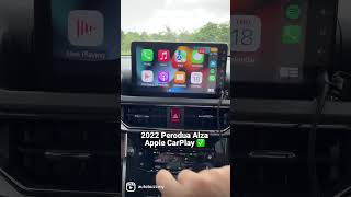 Time to rock some Cocomelon! 🍉 Apple CarPlay now in the 2022 Perodua Alza.