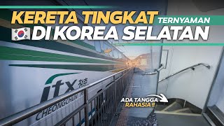 TRIP KOREA 🇰🇷 - Ep.4 TAKE THE KOREA DOUBLE-DEcker TRAIN TO NAMI ISLAND‼️ ITX Cheongchun Gapyeong ...