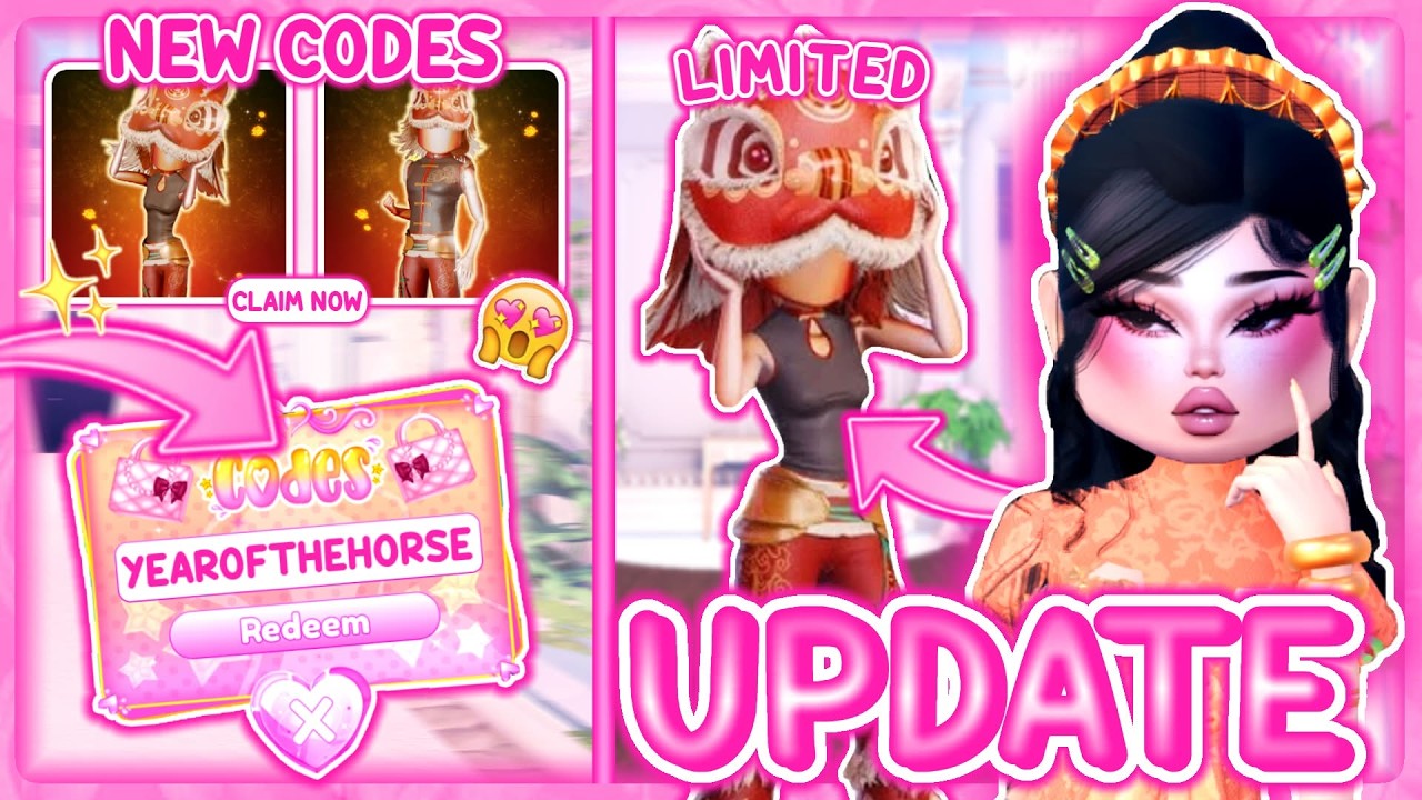 dress to impress code lunar new year ALL *NEW CODES* IN THE LUNAR NEW YEAR DRESS TO IMPRESS UPDATE