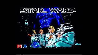 Lets Play The Star Wars & Empire Strikes Back Arcade Games On Amstrad CPC