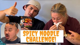SPICY Ramen Noodle Challenge
