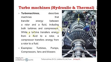 Introduction to turbomachines