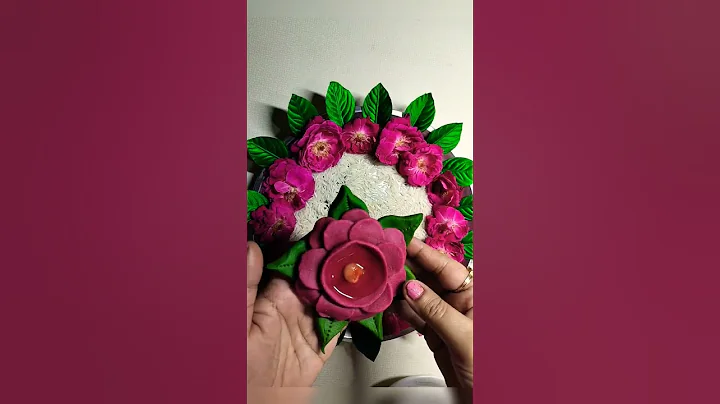 #diy #pooja thali decoration ideas #aarti thali #thalidecoration #youtubeshorts