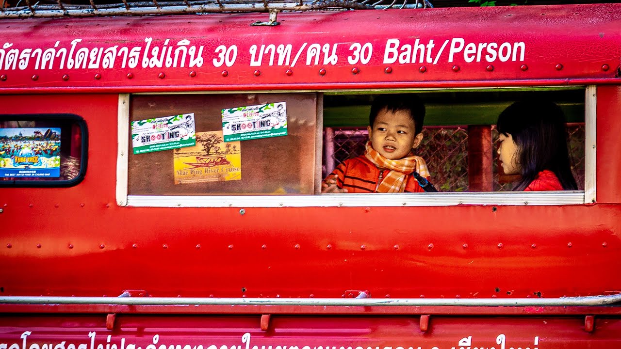 A Walk Along the Ping River In The City 