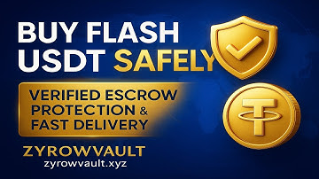 Buy Flash USDT Safely — Verified Escrow Protection & Fast Delivery