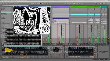 Play and control music with my  tattoo  reacTIVision Ableton Live
