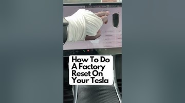 How To Do A Factory Reset On Your #Tesla #shorts