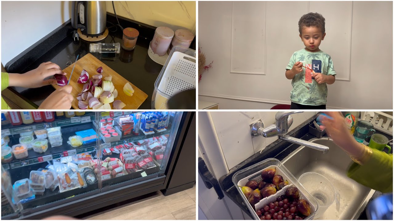 جوله صغنتوته في سوبر ماركت ساعه واحده بليل😍جوزي قالي سيب لي في إيدك وننزل💕