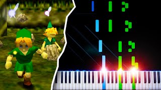 Kokiri Forest (TLoZ: Ocarina of Time) - Piano Tutorial
