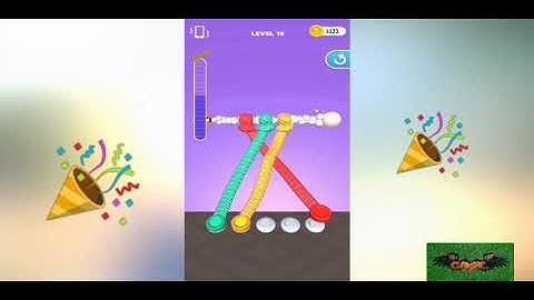 Tangle Master 3D - level 1-40 Gameplay Walkthrough